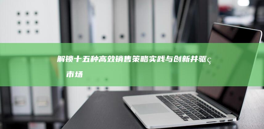 解锁十五种高效销售策略：实践与创新并驱的市场增长策略解析